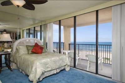 Oceanview from the bedroom