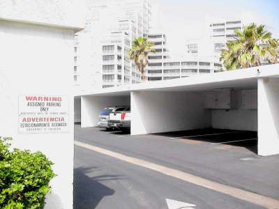 Assigned convered parking