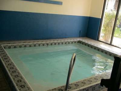 Large indoor jacuzzi