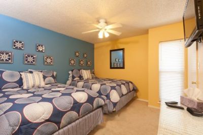Bedroom with LCD TV