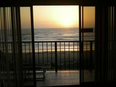 Sunrise from the condo