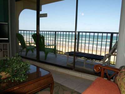 Oceanview from Living Room Sofa