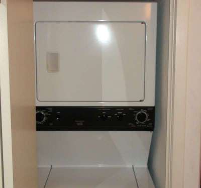 Washer and Dryers inside the condo